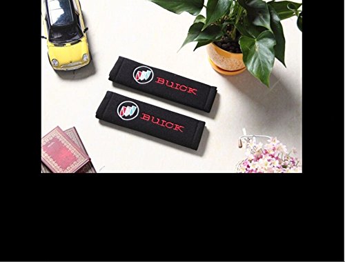 Click Here to See More Images Amooca Buick Seat Belt Cover Shoulder Pad (Red Lettering)