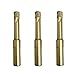 Jashtool Diamond Drill Bits 3 PCS 8mm 5/16 inch Ceramic Diamond Hole Saw Set with Wax Insert Cooling for Ceramic Tile Porcelain Marble Granite Stone Rock Glass