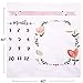 Baby Monthly Milestone Blanket - Throw for Infant & Babies 0-3 Months, 3-6, 6-9, 9-12 Photography Backdrop Photo Prop for Newborn Boy & Girl