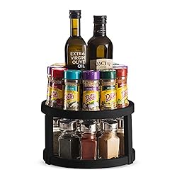 2 Pack Non Skid Lazy Susan Turntable Cabinet