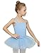 Girls' Flutter Sleeve Skirted Leotard