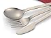 Snow Peak Titanium Silverware Cutlery Set (3-Piece)