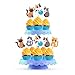 Cat Cupcake Cake Toppers - Kitten Pet Theme Birthday Party Decorations Supplies - 25 PCS