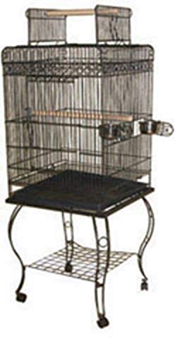 A&E CAGE COMPANY 001048 Gray Economy Play Top Bird Cage, 20 x 20 x 58