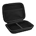 Geekria Shield Headphones Case for in-Ear Headphones, Replacement Hard Shell Travel Carrying Bag with Cable Storage, Compatible with JVC, JBL, Bose, HiFiman, Shure Headset (2 Packs/Black)