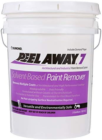 Dumond Chemicals, Inc. 7005 Peel Away 7 Solvent-Based Paint Remover, 5 Gallon
