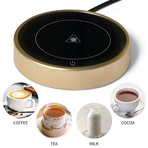 Asmwo 4.5inch tea coffee mug warmer Beverage two Adjustable Temperature Teapot Warmer Best Gift mugs warmer for women men grandma - Thumbnail 6