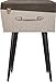 Crosley CR6233D-BK Dansette Bermuda Portable Turntable with Aux-in and Bluetooth, Blackthumb 4