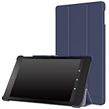 MoKo Case for Fire HD 8 2015 [Previous 5th Gen ONLY] - Ultra Lightweight Slim-shell Stand Cover with Auto Wake/Sleep for Amazon Kindle Fire HD 8