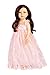 18 Inch Doll Dress Fit American Girl Dolls (Pink lace dress)