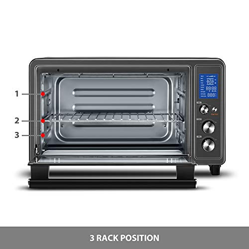 Toshiba Digital Toaster Oven with Double Infrared Heating and Speedy
