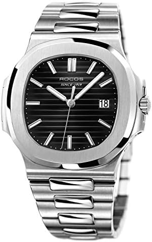 ROCOS Men's Mechanical Automatic Watch with Blue Dial - R0139L