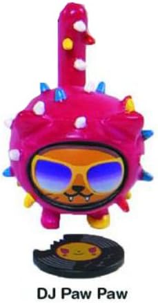 DJ Paw Paw Cactus Kitties Vinyl Figure Tokidoki Cactus Friends Simone Legno