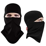 Balaclava Aegend Windproof Ski Mask Winter Motorcycle Neck Warmer Tactical Balaclava Hood Polyester Fleece Women Men Youth Snowboard Hat Outdoors Helmet Liner Mask,1 Piece