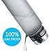 Tanluhu TALONITE Water Bottle with Leak Proof Flip Top Lid - 32 or 22 or 17 Oz - Eco Friendly & Non Toxic BPA Free Tritan Plastic Water Bottles for Gym Yoga Running Hiking Cycling and Camping