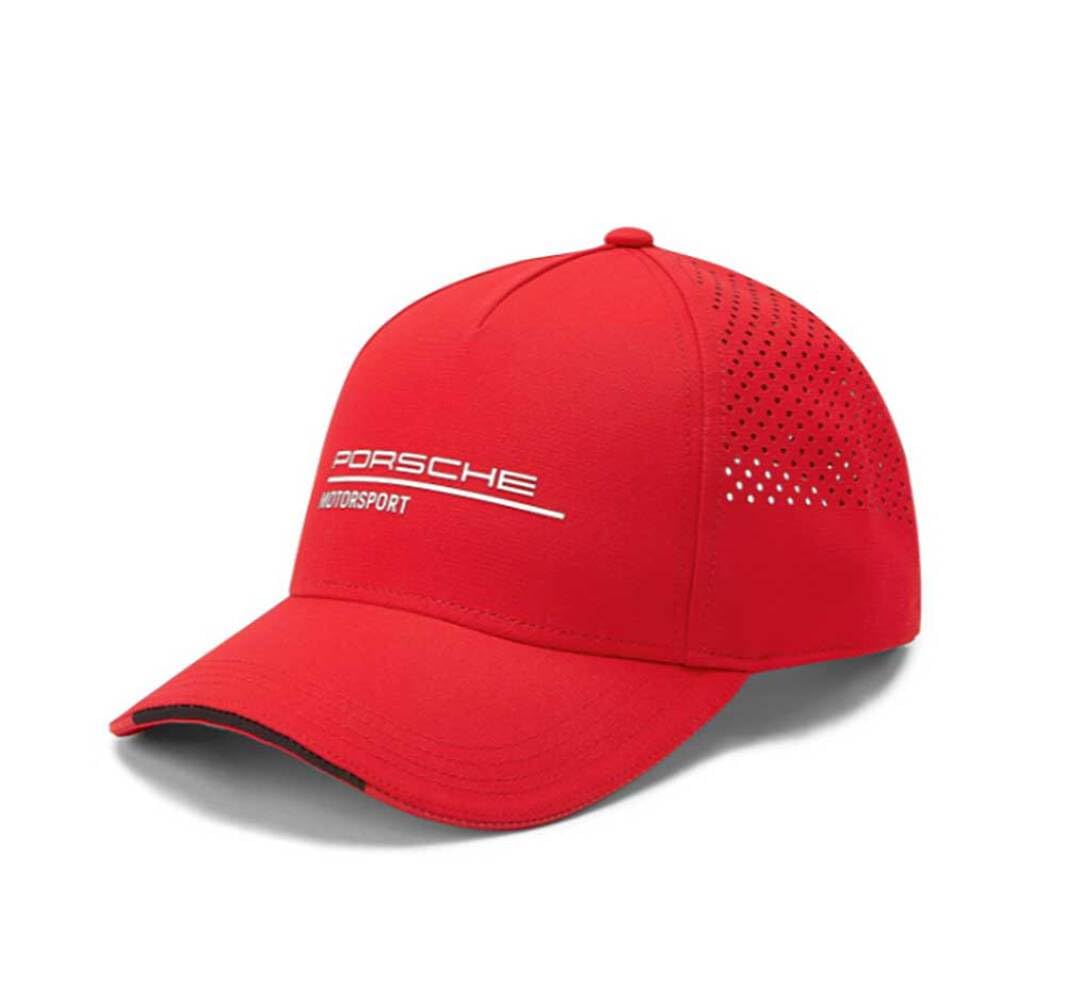 Porsche Motorsport, Cap, Adjustable, Adult, Red, Breathable, Official Merchandise