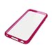 LUVVITT [ClearView] Hybrid Scratch Resistant Back Cover with Shock Absorbing Bumper designed for Apple iPhone 6/6s (4.7) Transparent Pink