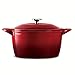 Tramontina 6.5 Qt Enameled Cast Iron Dutch Oven Red
