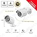 Samsung SDH-B74041 8 Channel 1080p HD 1TB Security Camera System with 4 Outdoor BNC Bullet Cameras SDC-9443BC (Renewed)