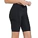 baleaf Women's Bike Shorts 3D Padded Pocket Biker Cycling Bicycle Spinning Mountain Biking Shorts Gel UPF 50+ Black L