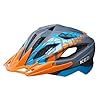 KED Street Jr. Pro kinderfietshelm mat zwart/wit 2022