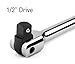 Capri Tools 1/2 Inch Drive Extension Breaker Bar, 377 ft-lb, 24 inches