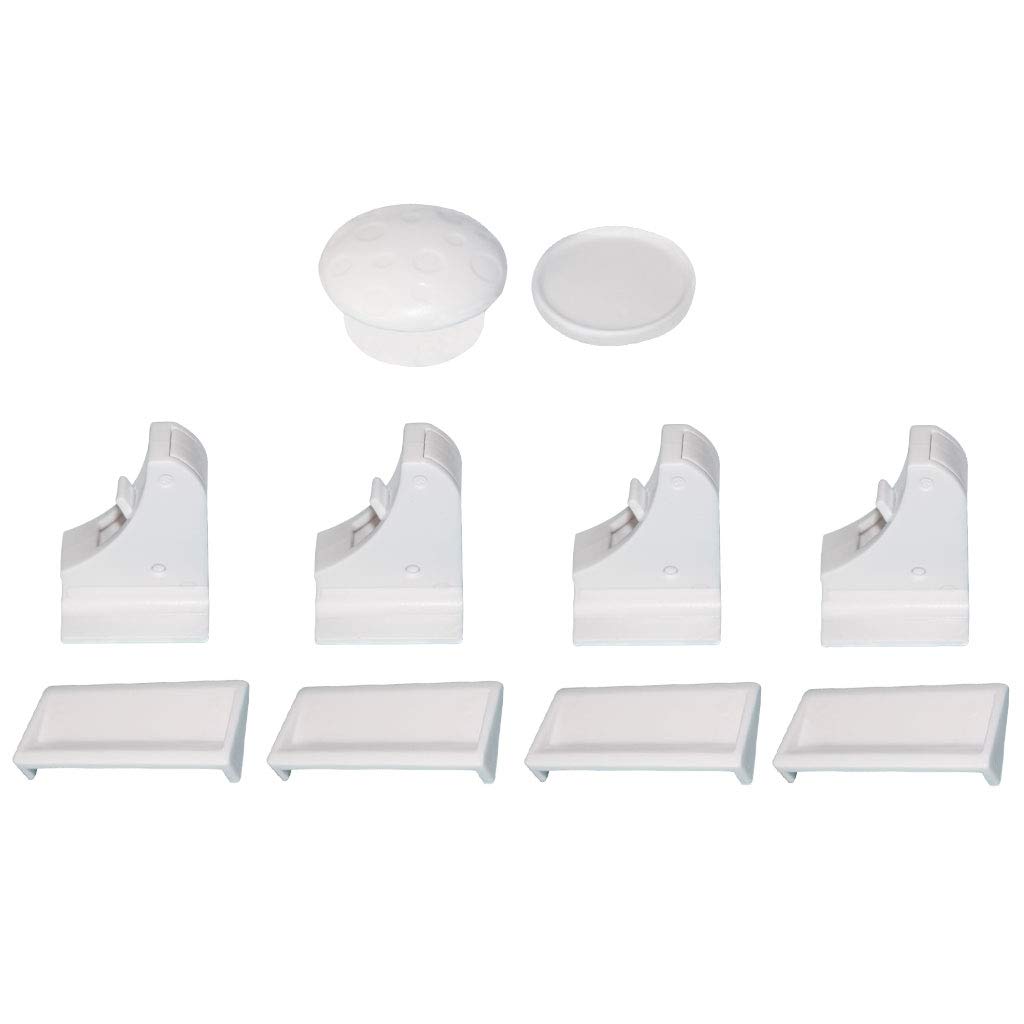 Kit Complet De Serrure Ventouse Securite Encastree Magnetique Exterieur Cache Serrure Tiroir Porte Placard Magnetique Invisible Bebe Only Y 5pcs Protege Serrure Magnetique De Securite Enfant Bebe Puericulture Securite Domestique Stargas Ie