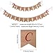 OurWarm Burlap Merry Christmas Banner Christmas Burlap Banner for Home Christmas Decor