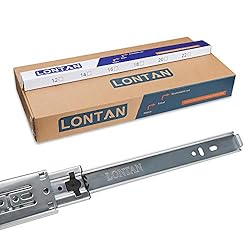 LONTAN Drawer Slides 14 Inch Soft Close Drawer