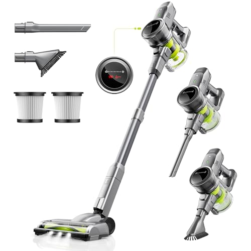 kalado Cordless Stick Vacuum Cleaner with Detachable Battery