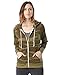 Alternative Women's Adrian Printed Eco-Fleece Zip Hoodie, Camo, Medium