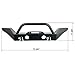 GSI Rock Crawler Full Width Heavy Duty Rock Crawler Front Bumper with Oe Fog Lights Hole and Winch Plate for 07-18 Jeep Wrangler JK