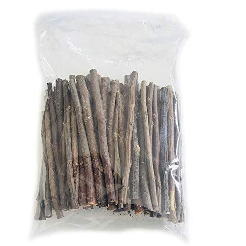Apple Wood,Natural Apple Sticks,Chinchilla Treats,Guinea Pig Cages Accessories,Pet Chew Toys for Rat,Mouse,Rabbit,Bunny,Sugar Glider,Dwarf Hamsters - Thumbnail 2