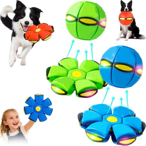 LONDRAF Pop up Ball, Children's Bouncing Ball Magic, Portable Toy Bouncy Balls, Outdoor Interactive Pop-Up Transform Toys, Time Delay Transformation Flying Toy