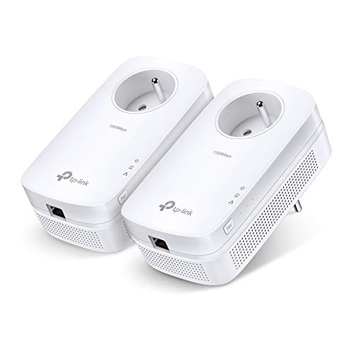 TP-Link TL Adapter-Set CPL weiss CPL, TL-PA8015PKIT, 1200 Mbps (Super Rapide) + Prise integree