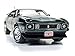 1973 Ford Mustang Mach 1 Dark Green with Silver Stripes from Hot Rod Magazine Limited Edition to 1002 Pieces 1/18 Diecast Model Car by Autoworld AMM1144