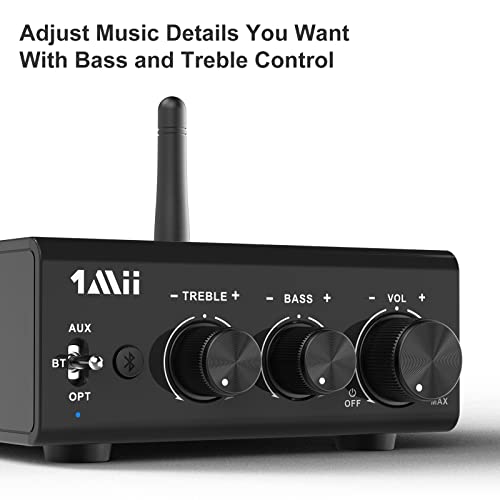 [Upgraded] Bluetooth Amplifier, 1Mii Bluetooth Digital Amplifier