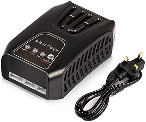 Batteriol Lipo Battery Charger AC Input 20W LiPo/LiFe/LiHV 2A 4S 3S 2S Balance Charger RC Lipo Battery Charger for RC Toys