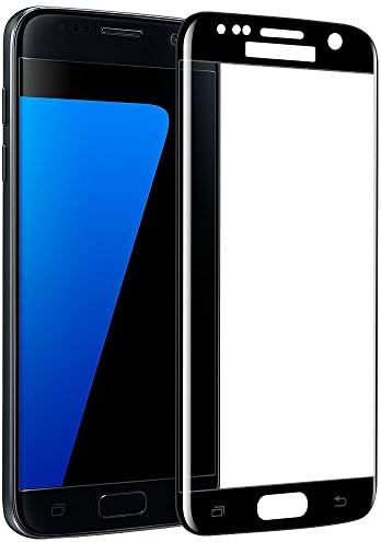 Galaxy S7 Edge HD Screen Protector, Super protection S7 Edge Premium [3D Curved] [Case Friendly] [Anti-Scratch] 9H Hardness Tempered Glass Film Screen Protector for Samsung Galaxy S7 Edge (Black)