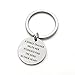 WISHOW A Dance Teacher Helps Her Students Find the Song in Their Heart Teacher Gift Stainless Steel Keychain Key Ring