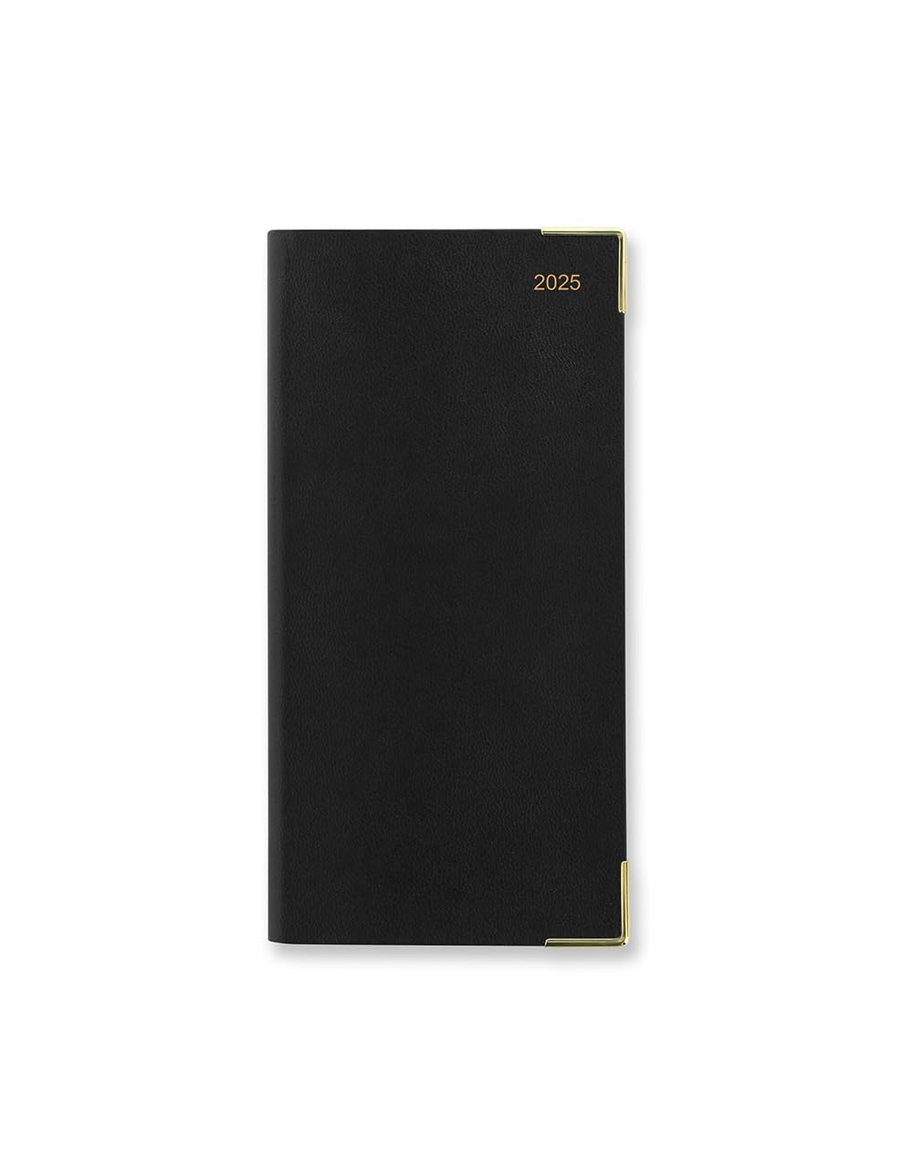Letts of London Classic Slim week to view with appointments and planners 2025 diary - black