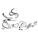IUNEED Kitchen Decor Coffee Cup Removable Home Decals Vinyl Art Wall Sticker