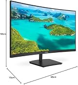 Philips 271E1SCA 27 Inch FHD Curved Monitor 75Hz VA FreeSync Speakers view 8