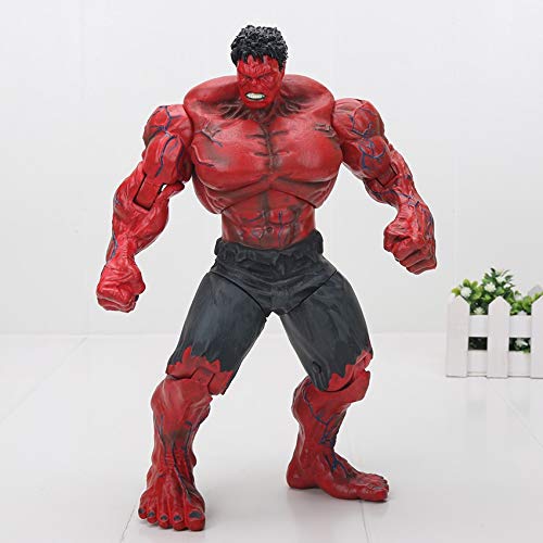 ALANAST Marvel Avengers Titan Hero Series Hulk Action Figure 10 inch Marvel Legends Hot Toys Avengers Infinity War PVC Red or Green Hulk Collection Gifts for Kids