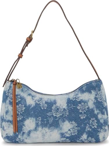 Desigual Yoko Denim Dortmund Borsa A Tracolla In Denim Grezzo, Con Manici Intercambiabili, Pratica E Spaziosa Per Tutti I Giorni - 5