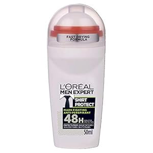 L’Oreal Paris Men Expert Shirt Protect Roll On, Anti-perspirant for Men, 50ml