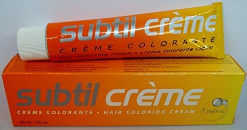 Subtil Creme - Hair Coloring Creme Enhanced with Epaline for Gentleness, Protection, and Brilliance - Size: 2.0 Fl. Oz. Tube - Shade Selection: 10.1 - Light Blonde Light Ash/Blond Clair Clair Cendre