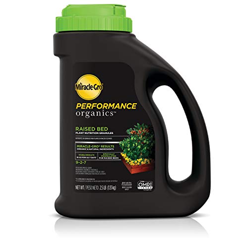 Miracle-Gro Performance Organics Raised Bed Plant Nutrition Granules 2.5 lb