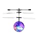Music RC Toy, LESHP RC Mini Flying Ball, RC infrared Induction Helicopter Ball with LED Shinning Flashing Lighting Built in Disco Music for Kids, Teenagers