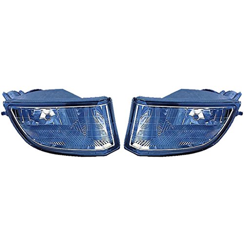 Toyota RAV4 2001-2003 Foglight Assembly Pair Driver and Passenger Side (NSF Certified) TO2594101, TO2595101